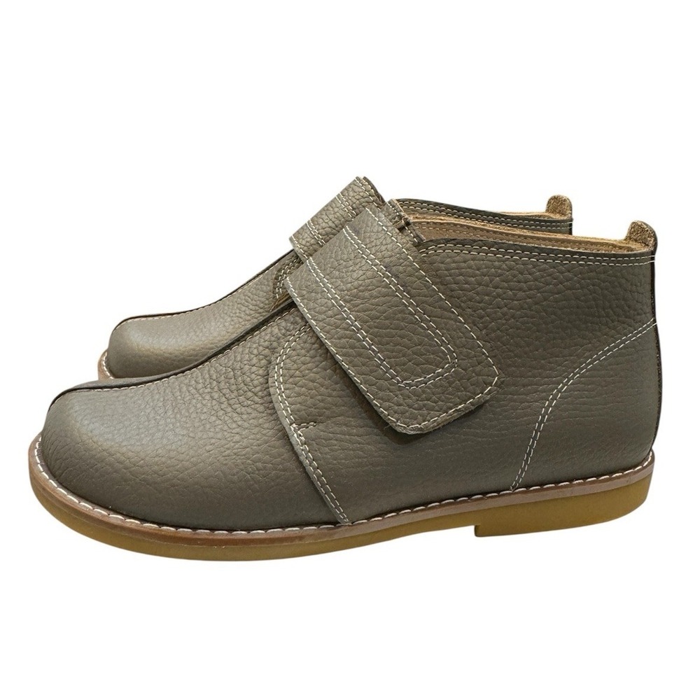 Elephantito Clayten booties in grey leather Size 1.5